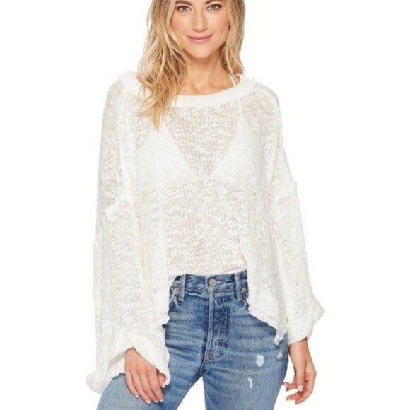 We The Free White Island Girl Hacci Top - Picture 3 of 8